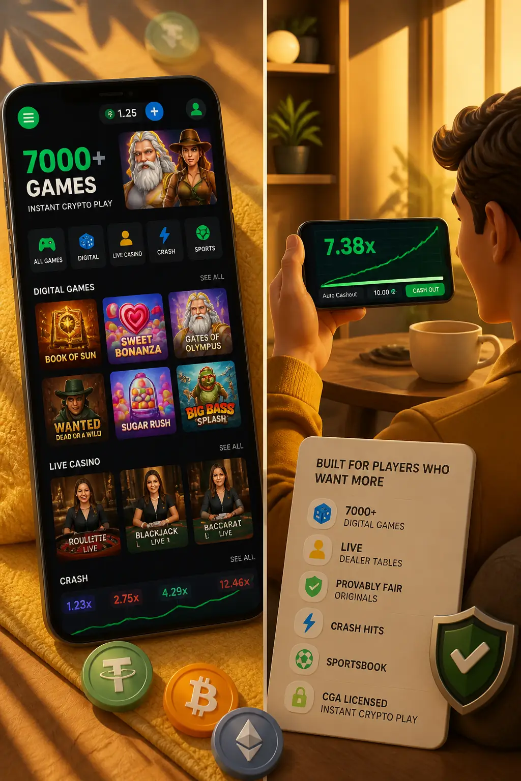 Jackbit Casino Games visual guide for Jackbit Casino